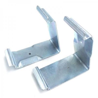 Kẹp kim loại lò xo hình chữ V bán buôn, bộ phận kẹp dập cho thùng gỗ cố định trong hậu cần