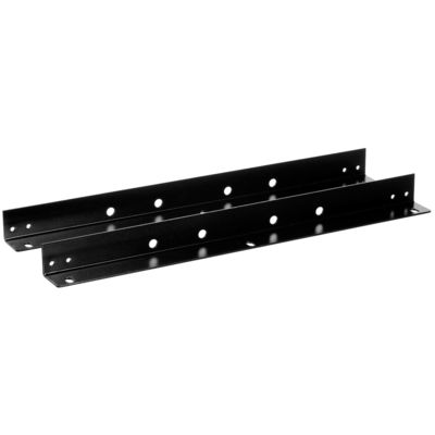 OEM ODM Custom Universal Wall Mount Kit Sound Bar Rack Mounting Brackets Đen bột phủ nhôm