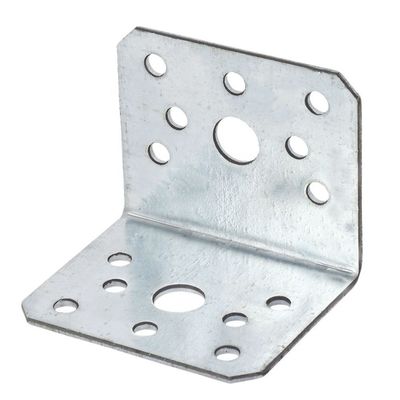 Thép không gỉ Thép carbon Custom Stamping trang trí hình L Metal Bracket Angle Brackets