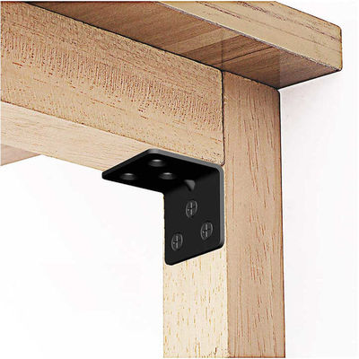 Thép không gỉ Thép galvanized bàn tùy chỉnh kim loại Bracket góc phải Brackets góc