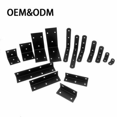 Thép không gỉ Thép galvanized bàn tùy chỉnh kim loại Bracket góc phải Brackets góc