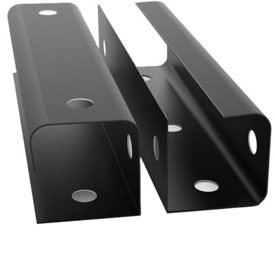 Custom Carbon Steel Powder Coating Metal Bracket Under Desk Cable Management Tray Wire Tray Cho văn phòng