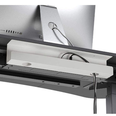 Custom Carbon Steel Powder Coating Metal Bracket Under Desk Cable Management Tray Wire Tray Cho văn phòng