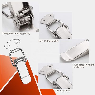 OEM tùy chỉnh điều chỉnh khóa kẹp Stainless Steel Carbon Stamping
