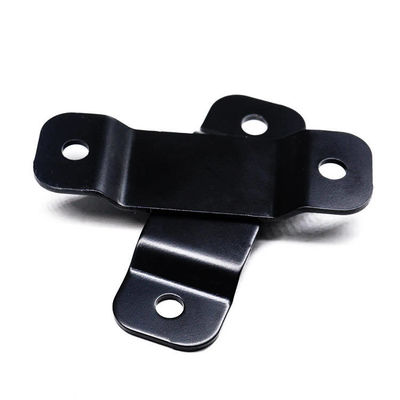 Clip Bracket Custom Metal Stamping Parts Mounting Black Coating Support Bracket (Điều hỗ trợ lớp phủ đen)