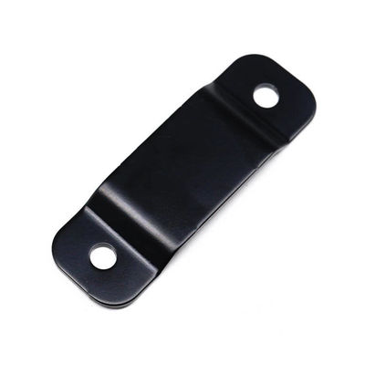Clip Bracket Custom Metal Stamping Parts Mounting Black Coating Support Bracket (Điều hỗ trợ lớp phủ đen)