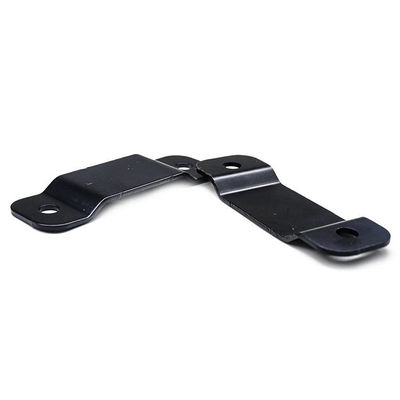 Clip Bracket Custom Metal Stamping Parts Mounting Black Coating Support Bracket (Điều hỗ trợ lớp phủ đen)