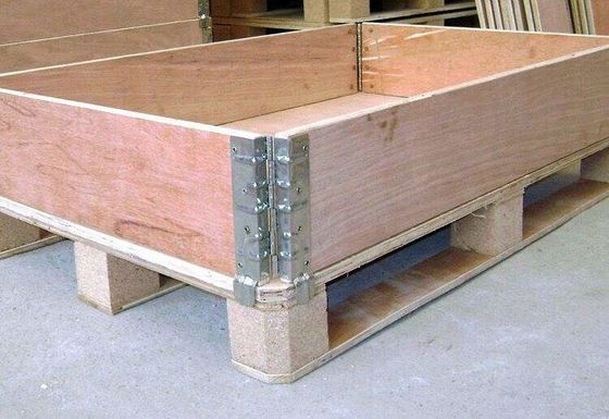 Nhiều kích cỡ 220 X 89 X 1.8mm Custom Metal Pallet Collar Hinge Cho Pallet Boards Hinge Pallet Collar