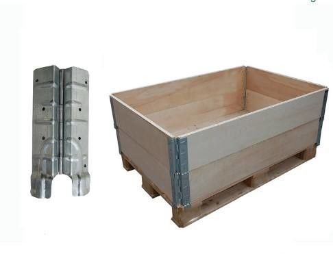 220 80 1.2mm Bảng kim loại nhẹ Thép Collar Hinge Thép nhựa nhựa hộp gỗ cho cổ tay pallet