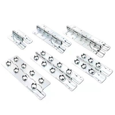 Phụ kiện phần cứng Công dụng nặng 1.2mm Độ dày Gập hộp gỗ Pallet Collar Hinge