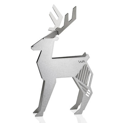 OEM Bộ phận kim loại bằng kim loại tùy chỉnh cắt laser tùy chỉnh uốn cong đồng Origami tượng bò nghệ thuật kim loại hiện đại