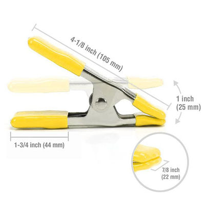 2/4/6 Inch Spring Clips Multifunctional Woodworking Clamps Một dây chuyền kim loại