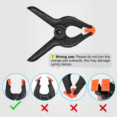 6 "Clamps nhựa Clamps xuân mô hình PL06 cho công cụ làm gỗ