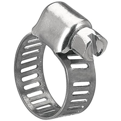 Gốm lót P clip gốm ống kẹp thép không gỉ INOX 304 bền R loại ống kẹp kẹp ống khóa nhanh