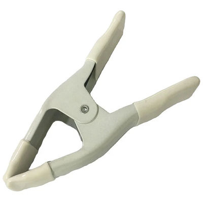 Heavy Duty 4 6 Inch A Type Steel Spring Bride Wedding Dress Clamp kim loại White Spring Clamps