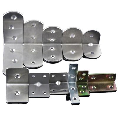 Wall Mount Angle Bracket Stainless Steel Metal Angle Bracket cho gỗ