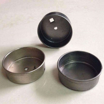 OEM Custom Powder Coating Black Deep Drawn Metal Stamping Parts (Các bộ phận dán kim loại được kéo sâu màu đen)