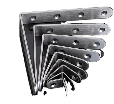 OEM tùy chỉnh L hình dạng cố định ếch đồ nội thất 90 độ tường lắp đặt góc ếch Glass Panes cố định