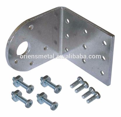 Tùy chỉnh kẽm bọc thép cacbon Angle Bracket kim loại thép kẽm kết nối gỗ Angle Corner Brackets