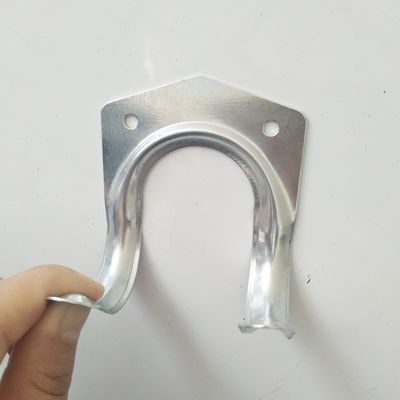 OEM Phụ kiện đính kim loại nhôm tùy chỉnh Bụi phủ bột Sản xuất kim loại tấm hỗ trợ hoàn thiện