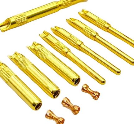 Máy kết nối đầu cuối đèn lồng kim loại đồng tùy chỉnh Banan Plug Terminal cho chế tạo kim loại