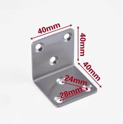 OEM ODM tùy chỉnh thép không gỉ thép cán lạnh góc kim loại sắt hỗ trợ góc người giữ
