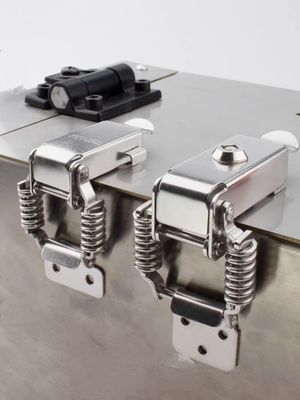 Tùy chọn chấp nhận được 304 thép không gỉ linh hoạt & Damping Toggle khóa với tự móc cho thiết bị y tế & xe