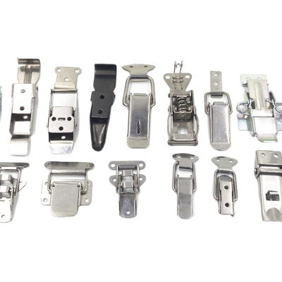 Thép không gỉ 304 Toggle Lock Nickel Plated Zinc Finish Spring Loaded Box Clamp Lock Hardware Product