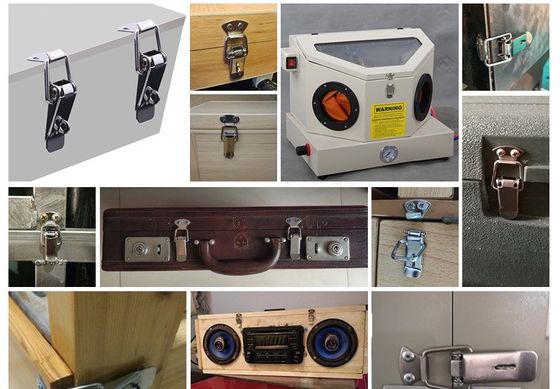 Tùy chọn chấp nhận được 304 thép không gỉ linh hoạt & Damping Toggle khóa với tự móc cho thiết bị y tế & xe