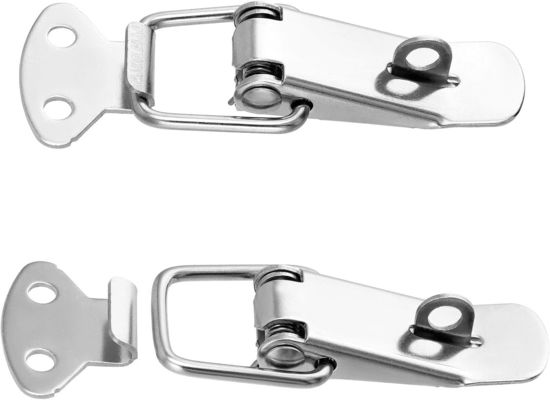 Thép không gỉ 304 Toggle Lock Nickel Plated Zinc Finish Spring Loaded Box Clamp Lock Hardware Product