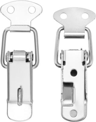 Thép không gỉ 304 Toggle Lock Nickel Plated Zinc Finish Spring Loaded Box Clamp Lock Hardware Product