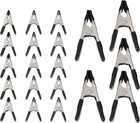 Công dụng nặng 2 4 6 9 inch Sắt phủ bột đen và xuân kim loại carbon Một kẹp với tay cầm PVC cho mộc gỗ