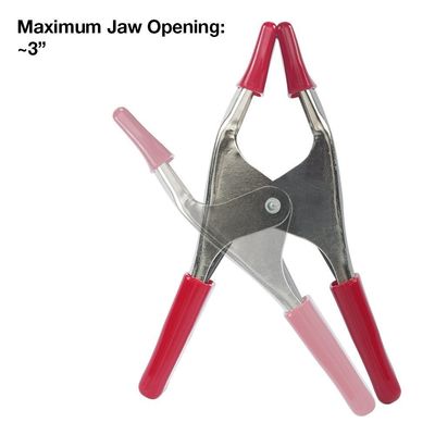 Metal Spring Clamp Với Nhọn cao su Cho Công nghiệp gỗ Spring Metal Hand Clamp Tent Clamp