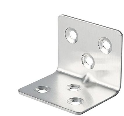 Custom đơn mặt hình L góc nắp thép kim loại mạ cho gỗ xây dựng tường nắp