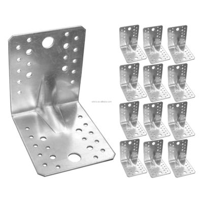 Custom thép galvanized gỗ kết nối phần cứng kim loại trang trí L Bracket cho gỗ