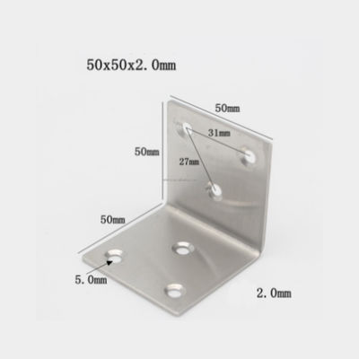 Custom thép galvanized gỗ kết nối phần cứng kim loại trang trí L Bracket cho gỗ