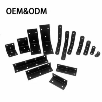 Custom thép galvanized gỗ kết nối phần cứng kim loại trang trí L Bracket cho gỗ
