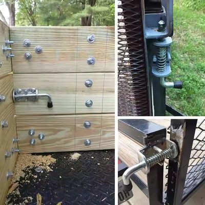 Sản phẩm được bán nóng ốc thép xuân nạp khóa chân thép thùng chốt quét kết thúc khóa cửa miễn phí mẫu