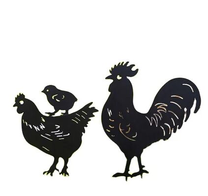 Mô hình tùy chỉnh cắt laser thủ công đồ trang trí kim loại cho vườn công viên đồ trang trí với màu sắc tùy chỉnh