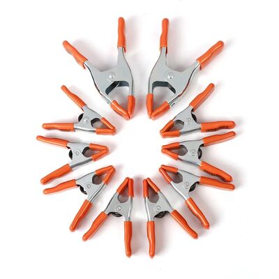 Bộ kẹp dây chuyền kim loại tùy chỉnh Công cụ phần cứng Kẹp tay kim loại trắng 4' 6' 9'