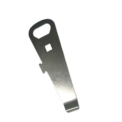 Stainless Iron Sublimation Blank Metal Flat Beer Bottle Opener Máy mở chai bia