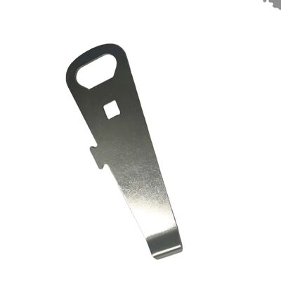 Factory Hot Sale Custom Stainless Iron Sublimation Blank Metal Flat Beer Bottle Opener