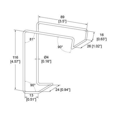 Thép kẽm xuân snap gỗ hộp dây kim loại clip